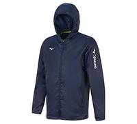 Mizuno Sendai Windbreaker Jacket Cappotto, Blu Navy, L Unisex-Adulto