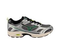 Mizuno Scarpe da Corsa Running con Mesh Traspirante, Grigio Argento Verde Nero, Ammortizzazione Reattiva (Sistema Taglie Calzature EU, Adulto, Numero, Media, 43)