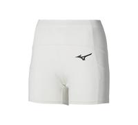 Mizuno Short Calzamaglia Donna-Bianco in bianco, Taglia: L