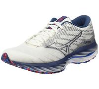 Mizuno Wave Rider 26, Sneaker Donna, Swhite Silver Ibizablue, 40.5 EU