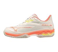 Mizuno Onda Supera la Luce 2, Tennis Donna, Snwwht Fusncorl Sspring, 40 EU