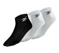MIZUNO SPORT RUNNING CALZE UOMO DRYLITE TRAINING MID 3 PAIA BIANCO NERO (XL 44-46)