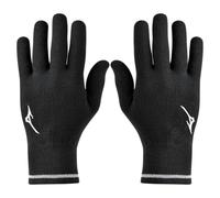 Mizuno Standard Breath Thermo Knit Guanto, Nero, Taglia M