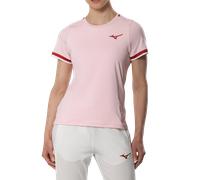 Mizuno Stargazer Short Sleeve Tee Rosaesque Donna TagliaS