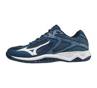 Mizuno Stella Lampo Z6 Jr, Scarpe da Ginnastica, Darkdenim Wht Copenblue, 35.5 EU