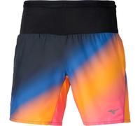 MIZUNO Summer Pack Multi Pkt Short 7inch W - Uomo - Arancione / Rosa / Nero - Taglia L- modello 2025
