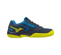 Mizuno Supera Star Jr. CC, Tennis Unisex-Bambini e Ragazzi, Dblue Bolt2nen Closonne, 35 EU