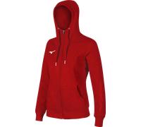 Mizuno Sweat FZ Hoodie Damen Felpe con cappuccio L Rosso