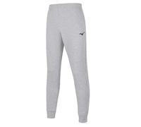 Mizuno Sweat Pant Pantaloni, Grigio Chiaro, S Uomo