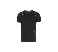 Mizuno Premium JPN Tee T Shirt, Nero/Nero, S Uomo