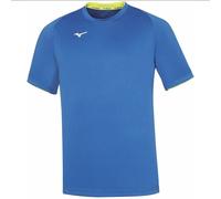 Mizuno T-shirt uomo Core Short Sleeve Tee - 22 (Royal/Yellow Fluo)