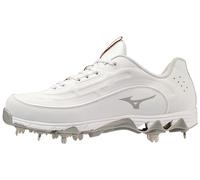 Mizuno Tacchetti da donna a 9 punte Swift 8 Low Metal, bianco, 6