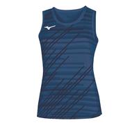 Mizuno Team Chiba Canottiera Donna-blu scuro in blu scuro, Taglia: XS