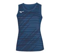 Mizuno Team Chiba Canottiera Donna - blu scuro, Taglia: M