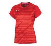 Mizuno Team Chiba Maglietta Donna - rosso, Taglia: S