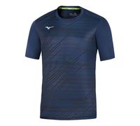 Mizuno Team Chiba Maglietta Uomini-blu scuro in blu scuro, Taglia: L