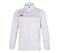 Mizuno Team Chiba Micro Giacca da allenamento Uomini-bianco in bianco, Taglia: L