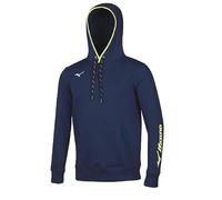 Felpa con cappuccio Mizuno Team Gris L