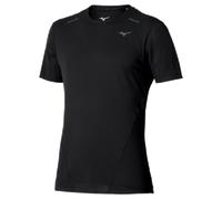 Mizuno Tech Light Dryaeroflow Short Sleeve Tee Nero Uomo TagliaXL