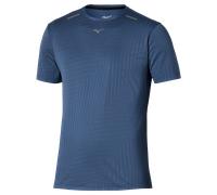 Mizuno Tech Light Short Sleeve Tee Estate Blu Uomo TagliaS