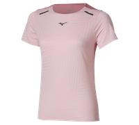 Mizuno Tech Light Short Sleeve Tee Rose Elegance Donna TagliaXS