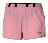 Mizuno Tech Light Split 3.5in Shorts Rosa XS Donna