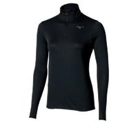 Mizuno Tech Thermal Charge Half Zip Long Sleeve Tee Nero Donna TagliaL