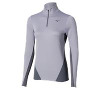 Mizuno Tech Thermal Charge Half Zip Long Sleeve Tee Quicksilver Donna TagliaS
