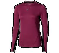 Mizuno Tech Thermal Charge Long Sleeve T-shirt Viola S Donna