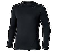 Mizuno Tech Thermal Charge Long Sleeve Tee Nero Uomo TagliaS