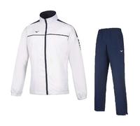 Mizuno TOKYO MICRO TRACKSUIT JR White/Navy 140 UNSEX BAMBINI