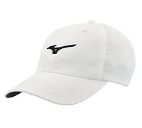 Mizuno Cappello Leggero Regolabile Tour Golf, Bianco-Nero, Etichettalia Unica Unisex-Adulto