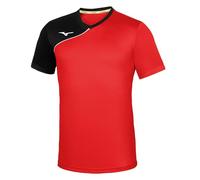 Mizuno TRAD SHUKYU Shirt Red/Black M Unisex, Rosso/Nero, M