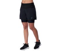 Mizuno Trail Multipocket 2in1 Short Nero Donna TagliaM