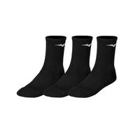 Mizuno Calzini da Allenamento Training 3P Nero – 3 paia Taglia 41/43