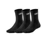 Mizuno Training 3p Socks Calze, Unisex Adulto, Black/Black/Black, M