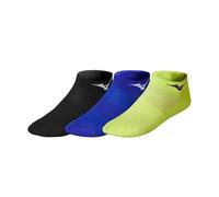 Mizuno Training Mid 3P Calzini Neolime/A Blu/Nero, S