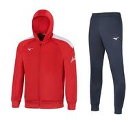 Mizuno Tuta Uomo RB Core Training (Giacc Pantalone), All Sport - 6214 (Rosso/Na