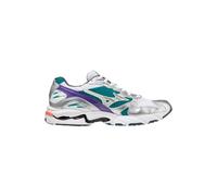 Mizuno Unisex Shoe S.l.wave Rider 10 White/silver/tealblue Taglia: 44.5 | Scarpe da Allenamento Outlet | Unisex | Bianco