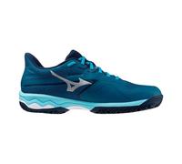 Mizuno Uomini Wave Exceed Light 2 Clay Scarpe da Tennis Scarpa per Terra Rossa Blu Scuro - Blu Chiaro 44,5