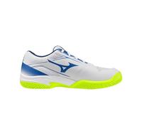 Scarpe da tennis da uomo Mizuno Break Shot 5 Clay White/Dazzling Blue/Lightning EUR 46