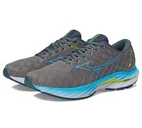 Mizuno Uomo Wave Inspire 19 Gara, Grigio Fantasma Blu Jais, 40.5 EU