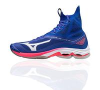 Mizuno V1GA2002 Unisex - Adulto Scarpe da pallavolo, Reflexbluec/Silverdpink, 44 EU