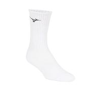 Mizuno Vital Crew Sock 3-Pack, White, Small