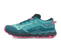 Mizuno Wave Daichi 7 (W), Scarpe da Trail Running Donna, Gulfcoast Lagoon Ppeacoc, 38.5 EU