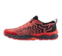 Mizuno Wave Daichi 8, Scarpa Trail Running Uomo (Cayenne/Black/High Risk Red, Sistema Taglie Calzature EU, Adulto, Numero, Media, 44)