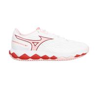 Scarpe da tennis da donna Mizuno Wave Enforce Tour 2 CC - white/pinkesque/barbados cherry - Bianco (39)