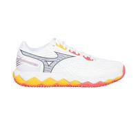 Scarpe da tennis da donna Mizuno Wave Enforce Tour 2 CC - white/icelandic blue/calypso - Bianco (38,5)