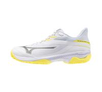 Mizuno WAVE EXCEED COURT PADEL Bianco/Nero Sand/Lemon Tonic Donna Taglia41