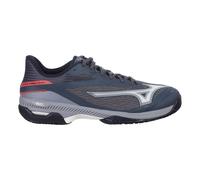 Scarpe da tennis da uomo Mizuno Wave Exceed Court CC - odyssey gray/white/blue granite - Grigio (42)